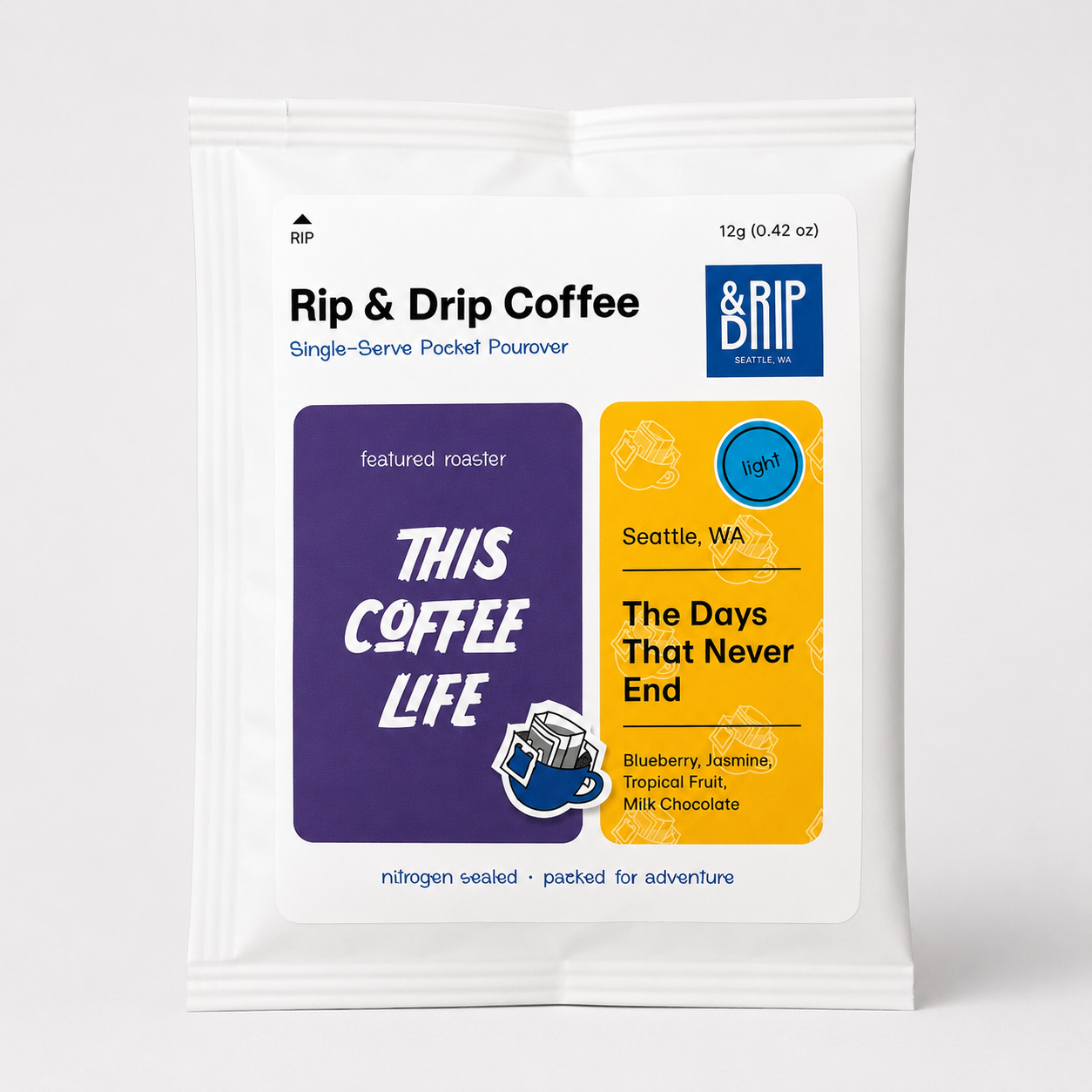 Pocket Pourover (Light Roast) - 7 Pack